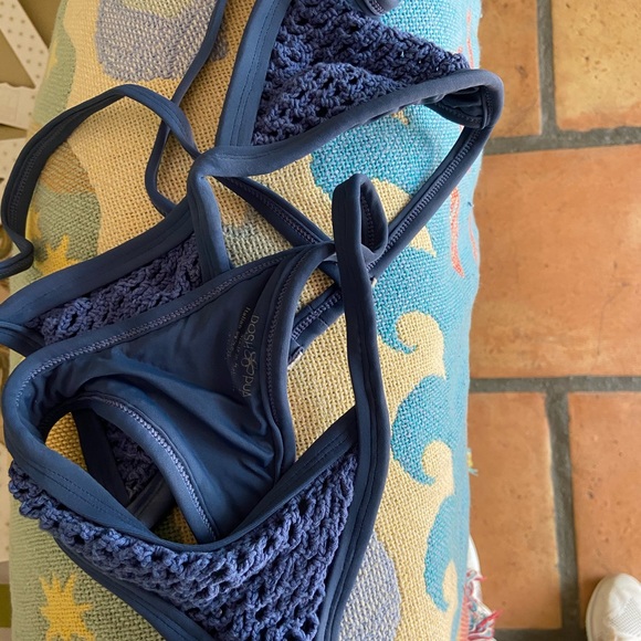 Posh Pua navy triangle set - Picture 7 of 9